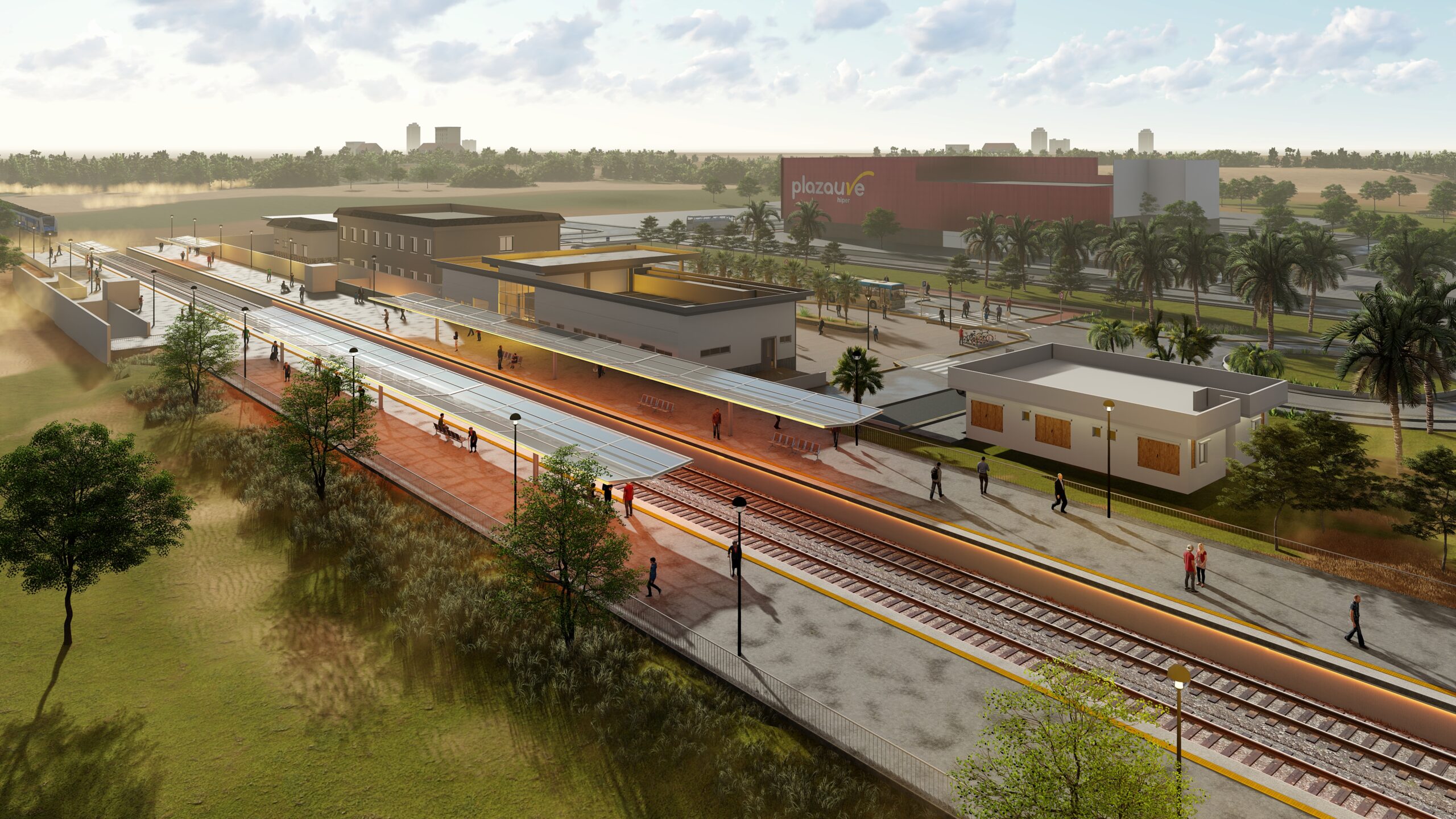 3. Tren horizontal